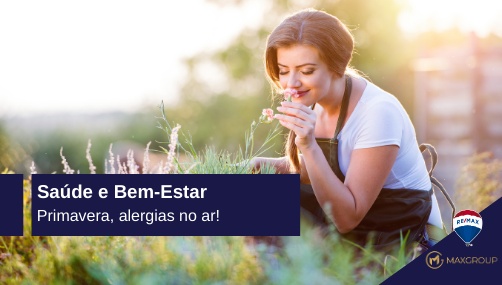 Primavera, alergias no ar Saúde e Bem-Estar